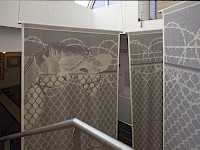 Installation view: Rampart (back)