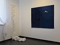 Installation view: Ci sono & Blue Silence